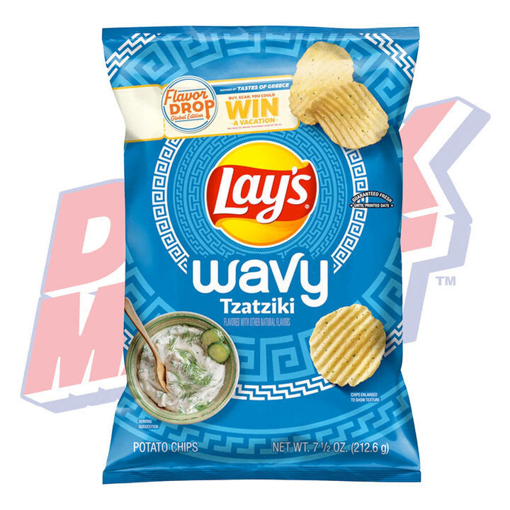 Lays Wavy Tzatziki - 7.5oz