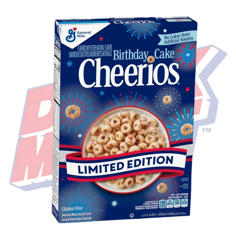 Birthday Cake Cheerios (Family Size) - 19oz
