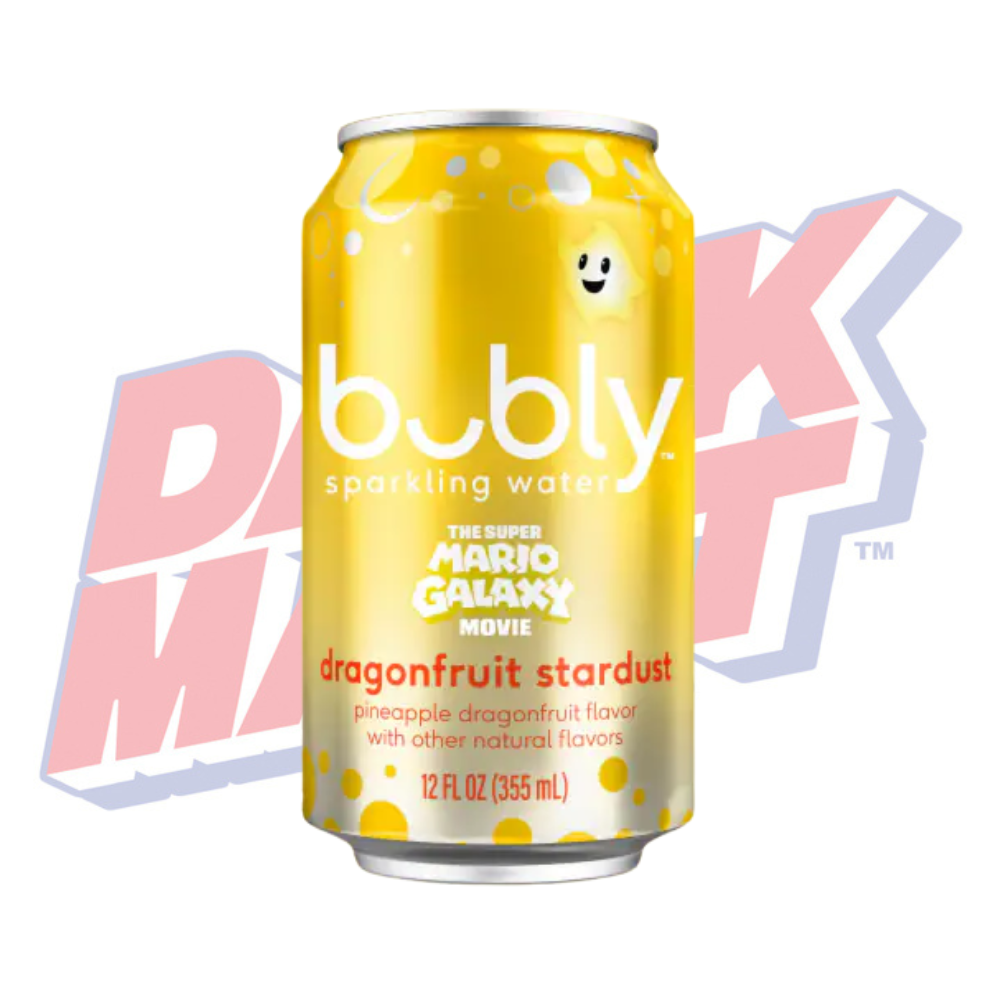Bubly Dragon Fruit Stardust Mario Galaxy - 355ml