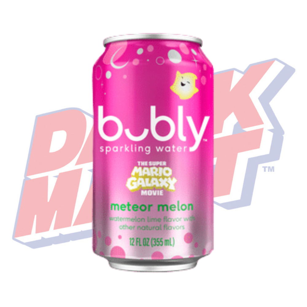 Bubly Meteor Melon Mario Galaxy - 355ml