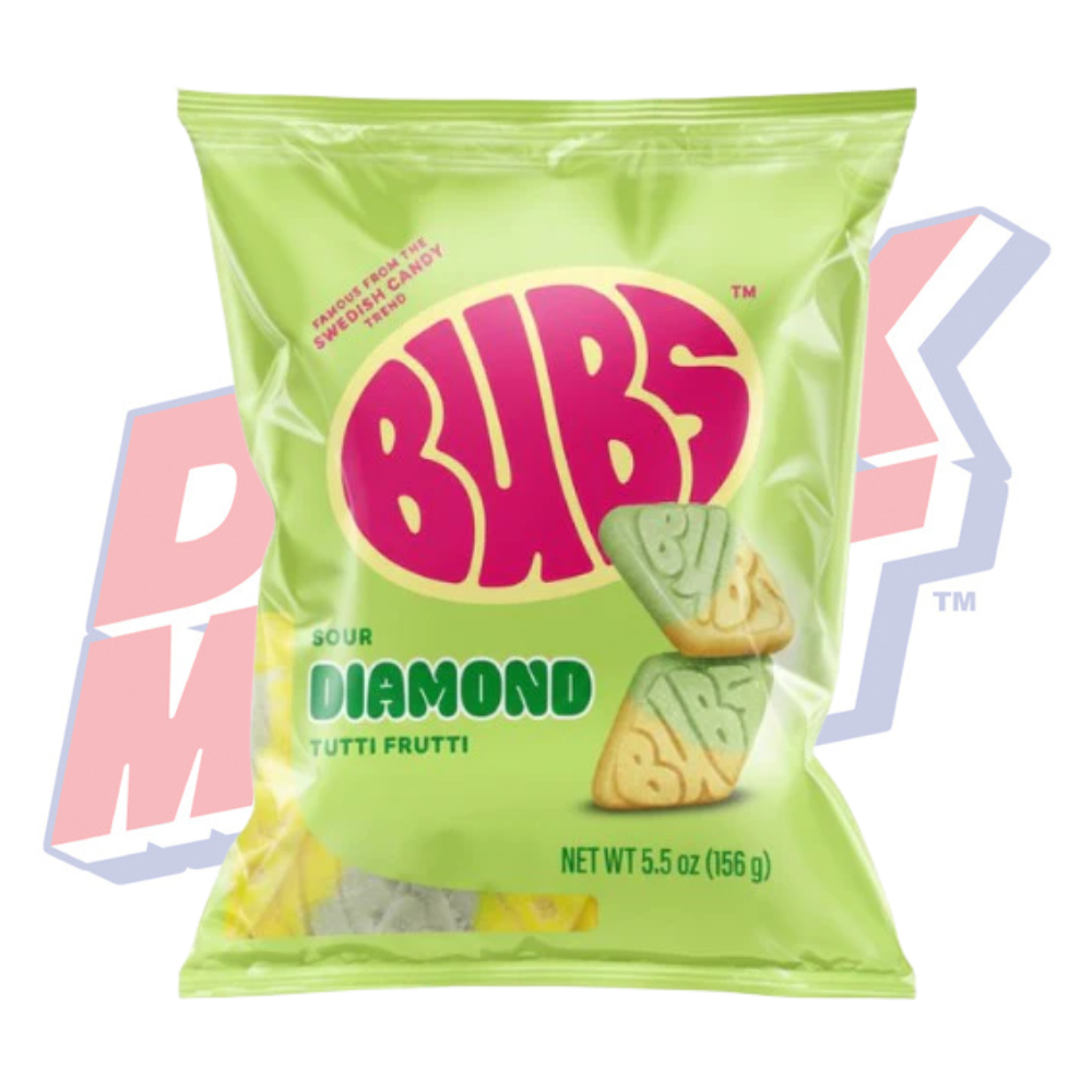 Bubs Sour Diamond Tutti Frutti - 5.5oz