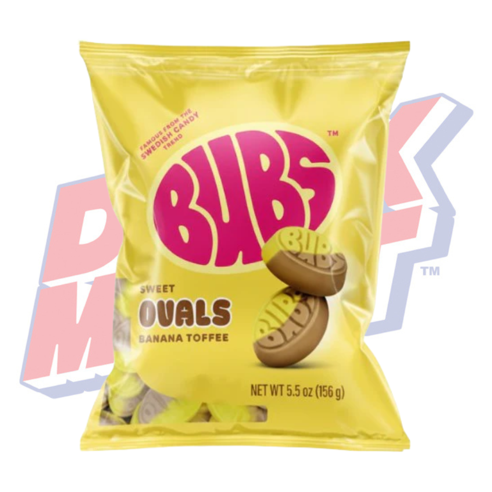 Bubs Sweet Ovals Banana Toffee - 5.5oz