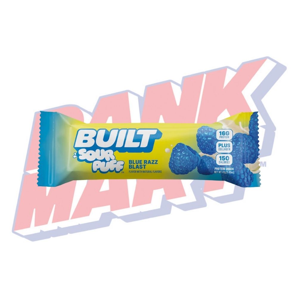 Built Sour Puff Bar Blue Razz Blast - 41g