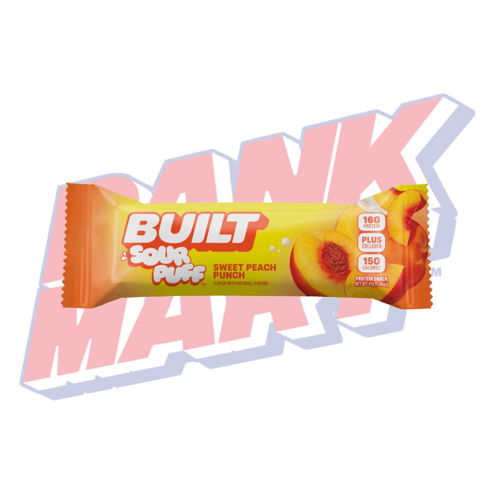 Built Sour Puff Bar Sweet Peach Punch - 41g