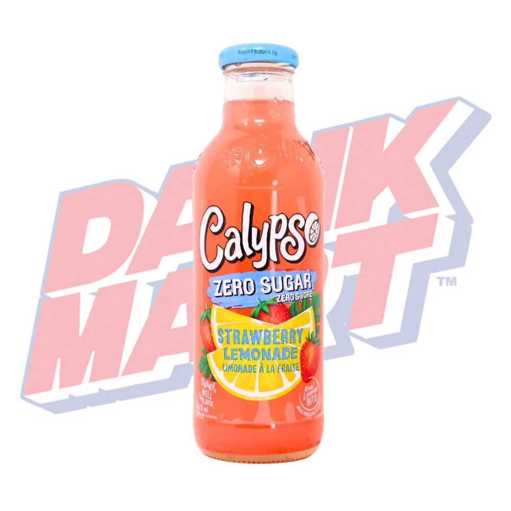 Calypso Zero Sugar Strawberry Lemonade - 473ml