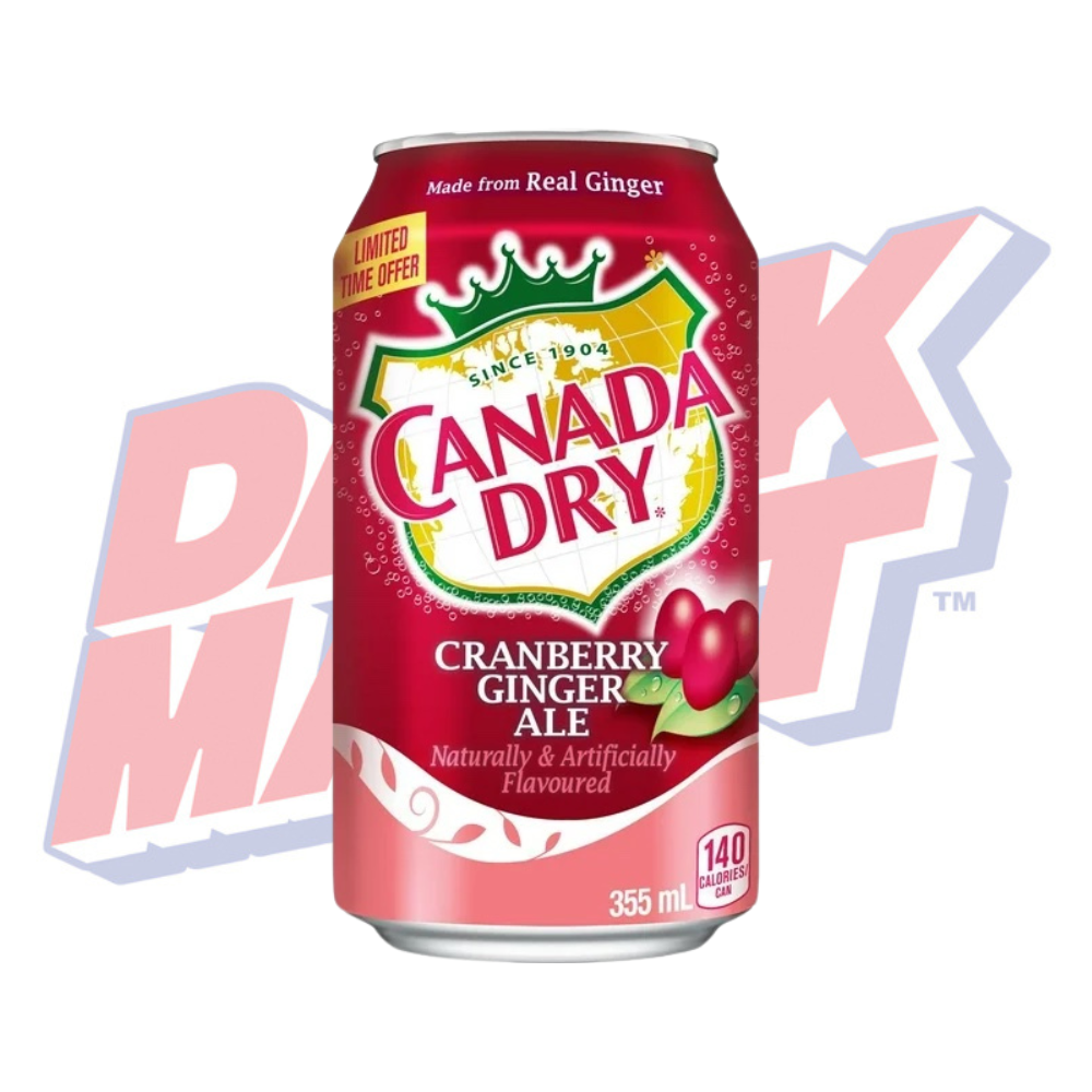 Canada Dry Cranberry Ginger Ale - 355ml