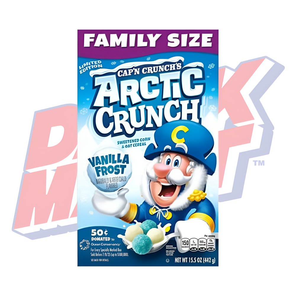 Cap'n Crunch Artic Crunch Vanilla Frost Cereal - 442g