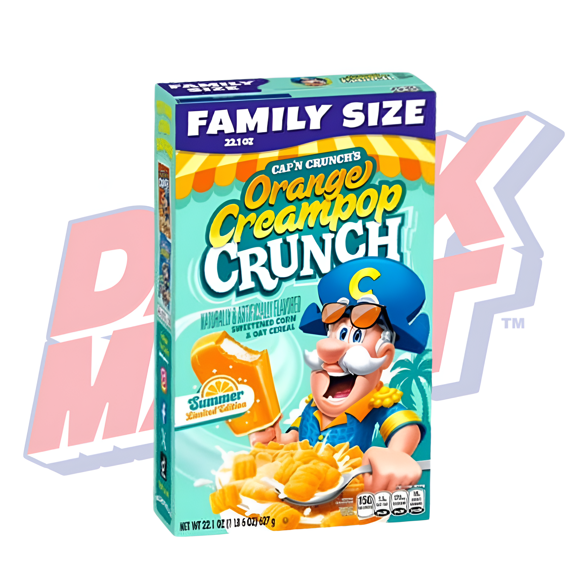 Cap'n Crunch Orange Creampop Crunch Family Size - 627g