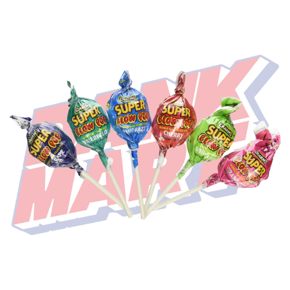 Charms Super Blow Pop Lollipop - 32g