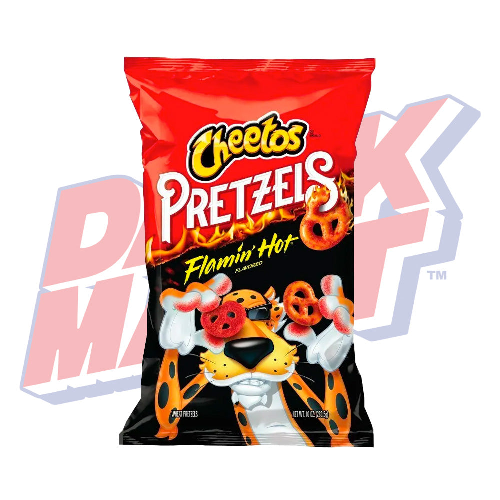 Cheetos Flamin' Hot Pretzels 10oz DANK MART
