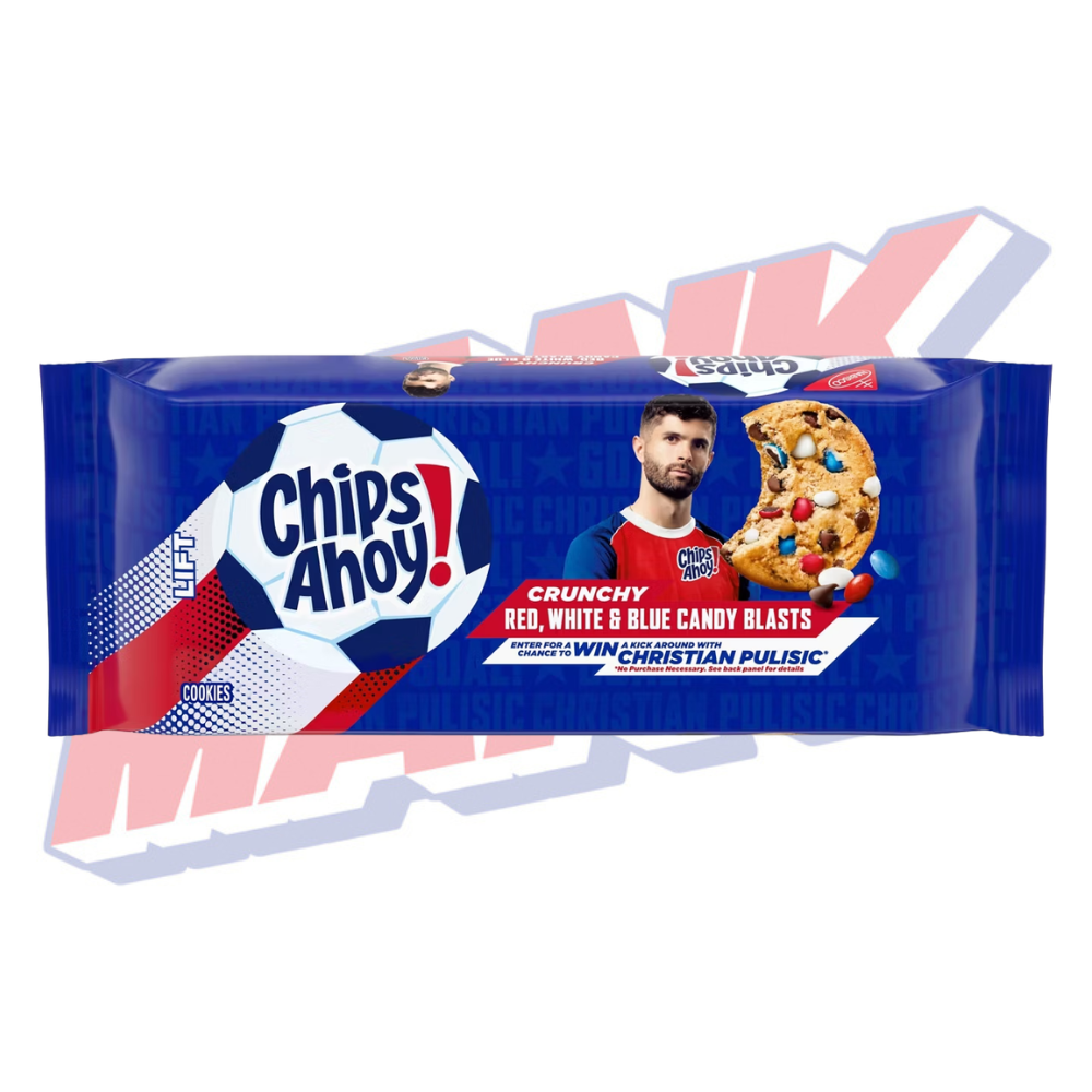 Chips Ahoy Chewy Red White & Blue Candy Blasts - 9.5oz