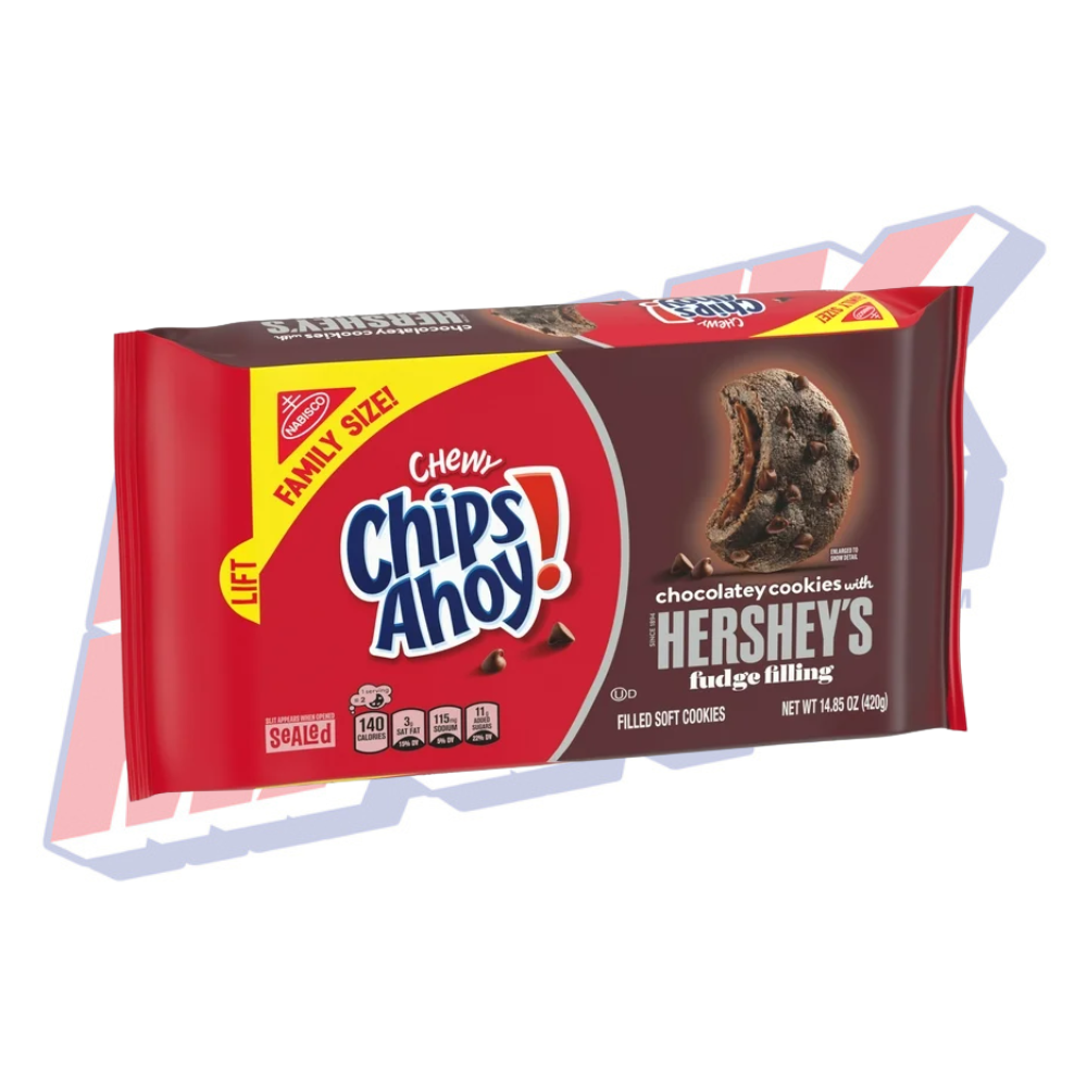 Chips Ahoy Chocolatey Hershey's Fudge Filled - 14.85oz