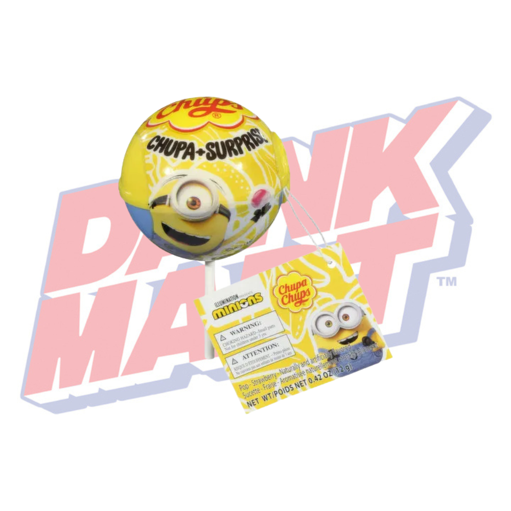 Chupa Chups Minions + surprise - 12g