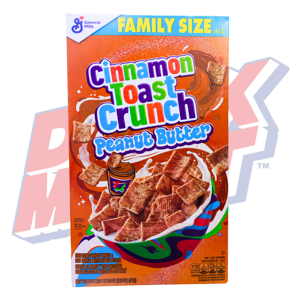 Cinnamon Toast Crunch Peanut Butter (Family Size) - 19.3oz