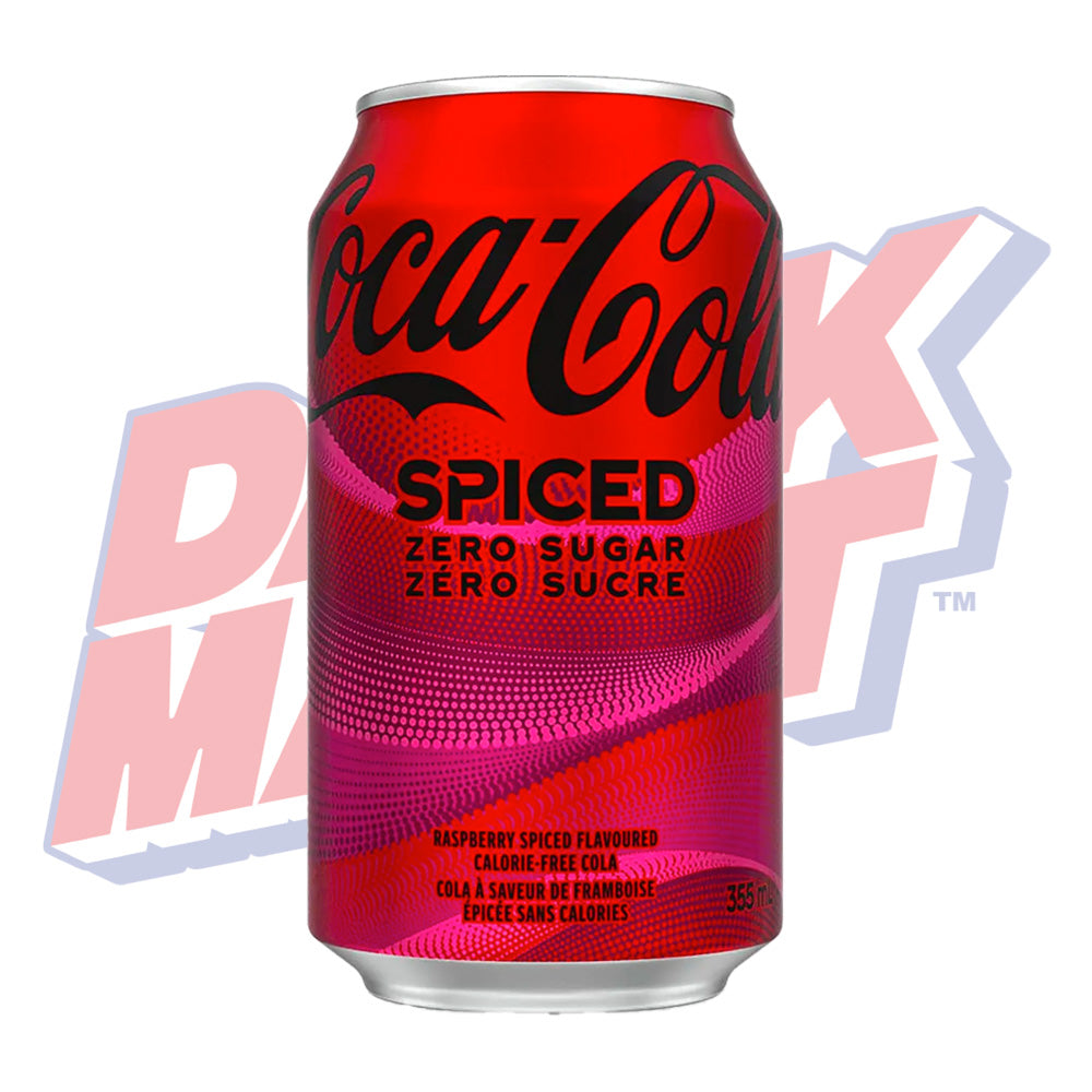 Coca Cola Raspberry Spiced Zero Sugar - 355ml