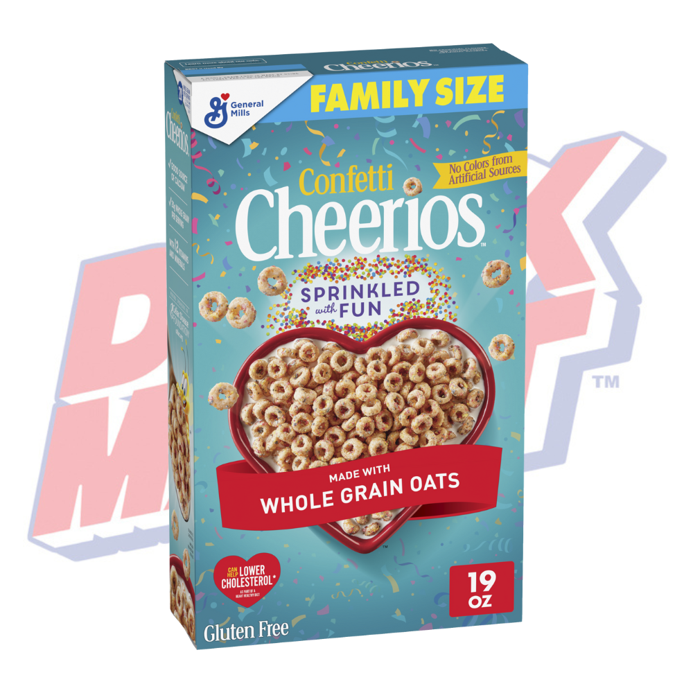 Confetti Cheerios (Family Size) - 19oz