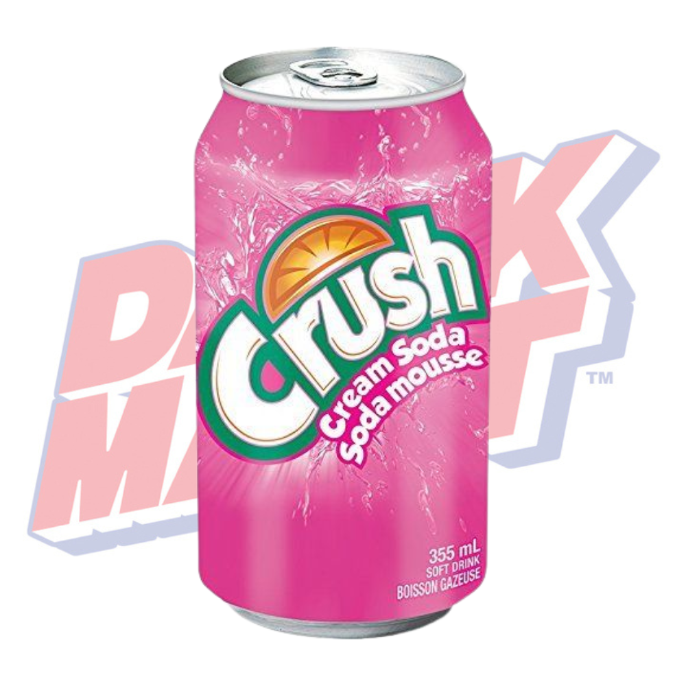 Crush Cream Soda Clear - 355ml