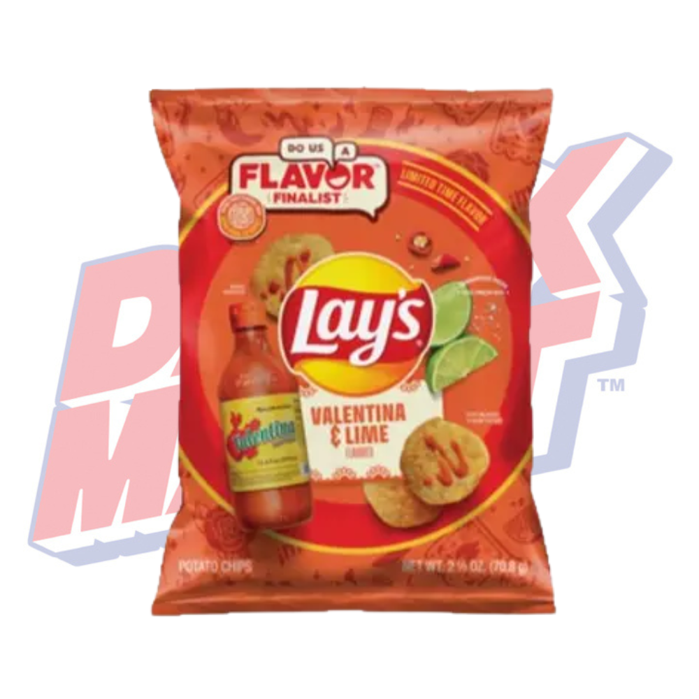 Lay's Wavy Valentina & Lime - 2.5oz