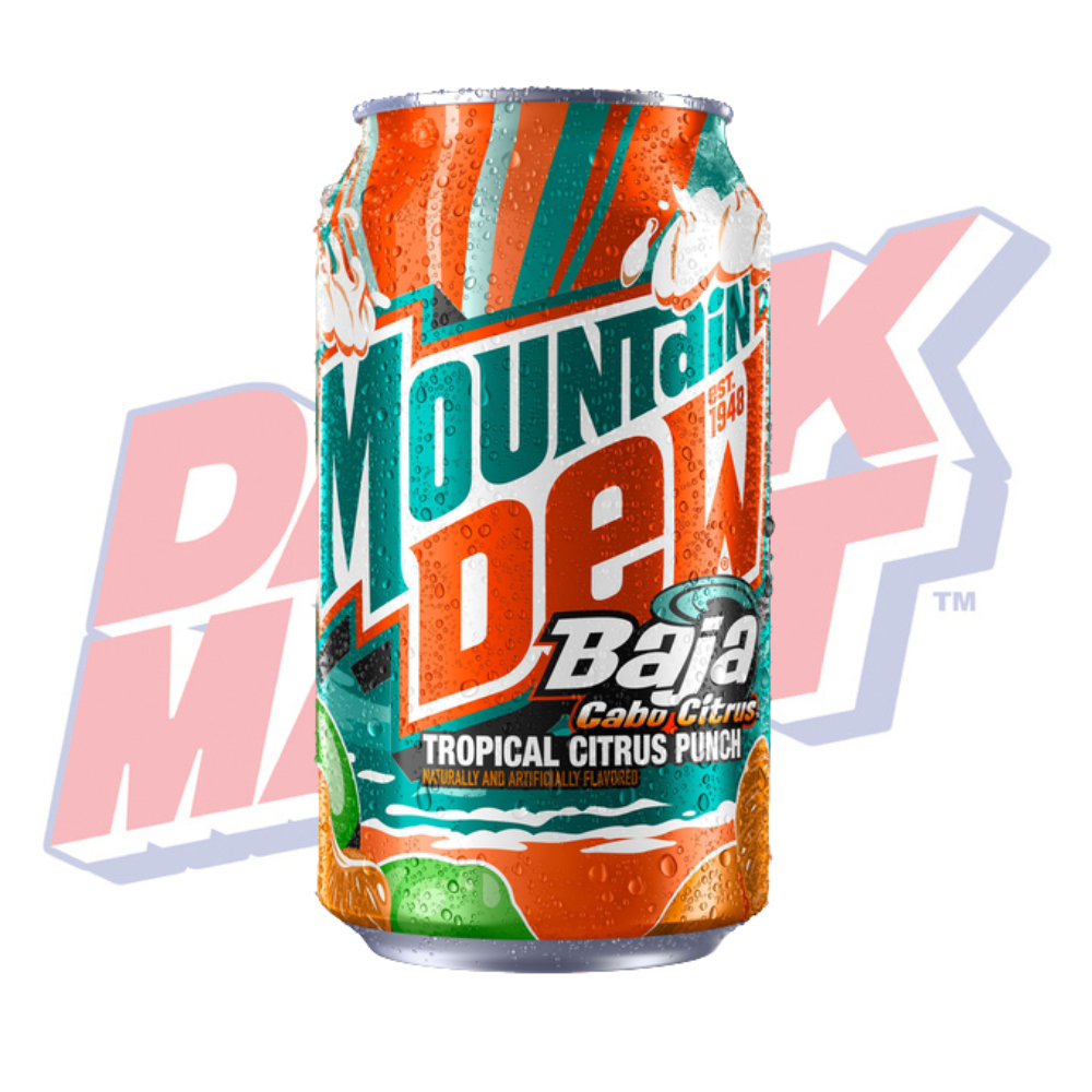 Mountain Dew Baja Cabo Citrus - 355ml