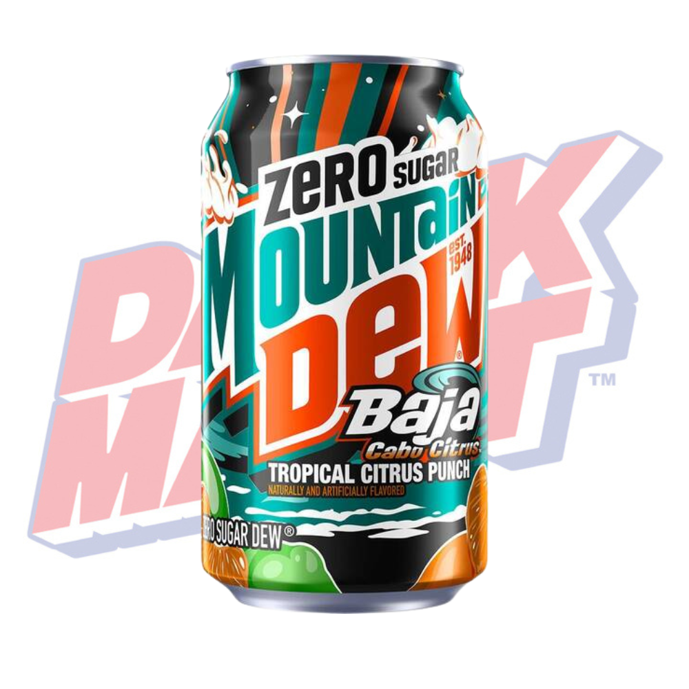 Mountain Dew Baja Cabo Citrus Zero - 355ml