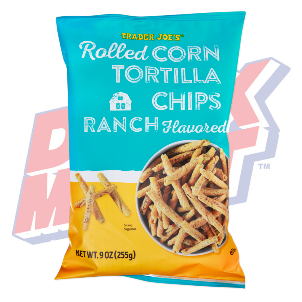 Trader Joe's Rolled Tortilla Ranch Chips - 9oz