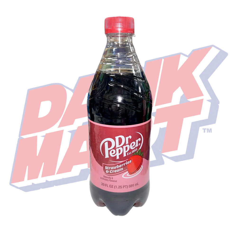 Dr Pepper Strawberries & Cream - 591ml