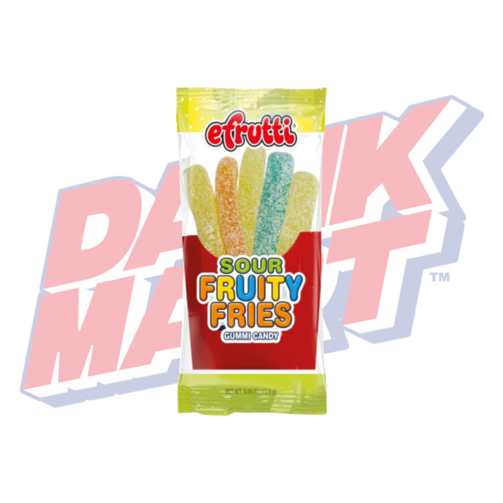 Efrutti Gummi Sour Fries - 0.55oz