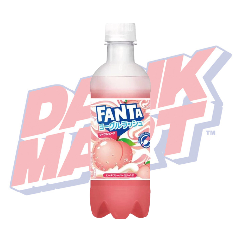 Fanta Marbled Peach Yogurt Rush (Japan) - 380ml