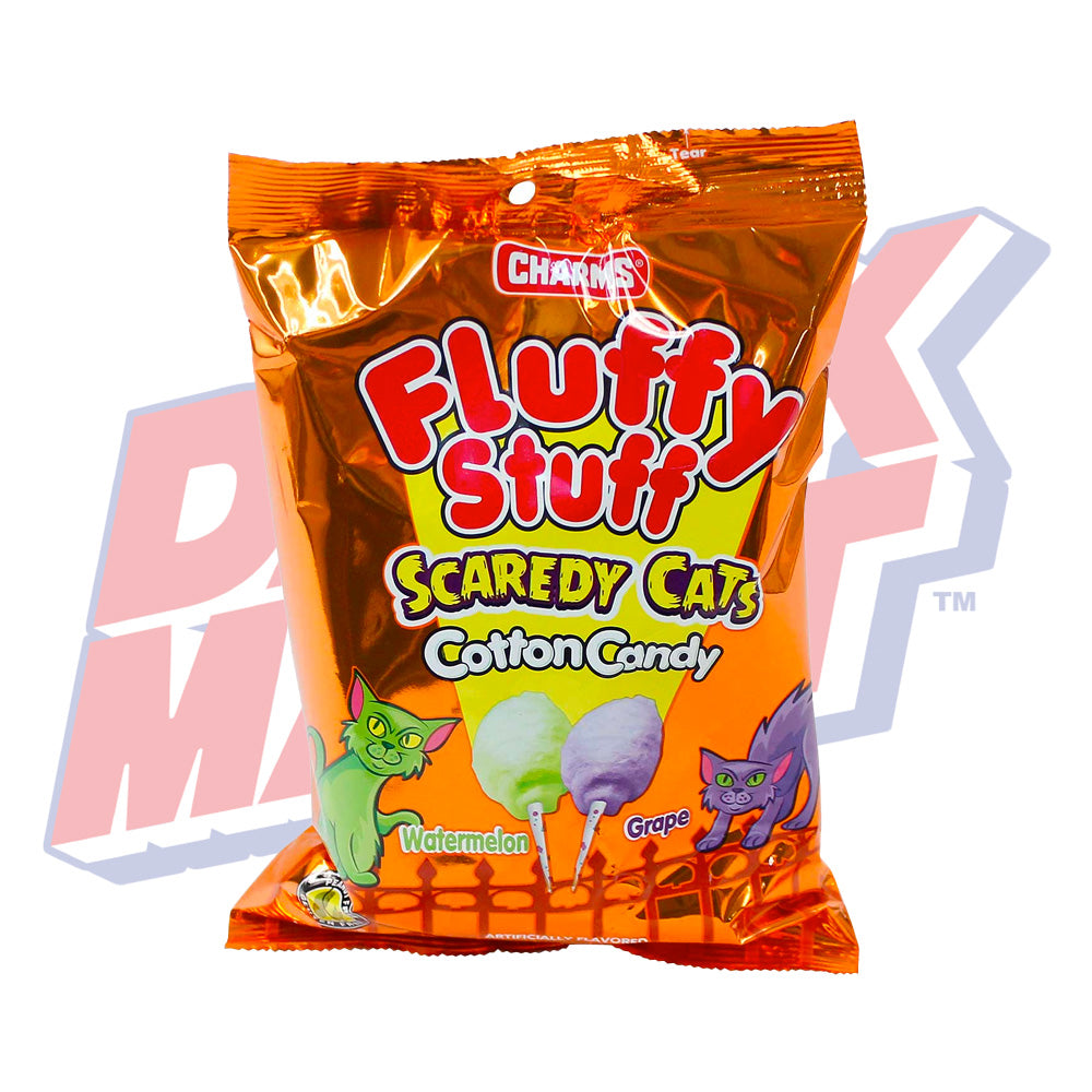 Fluffy Stuff Scaredy Cats Cotton Candy - 2.1oz