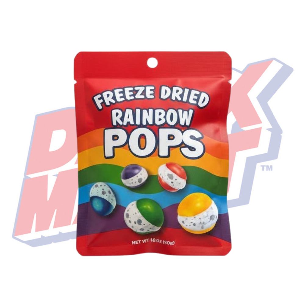 Freeze Dried Rainbow Pops - 50g