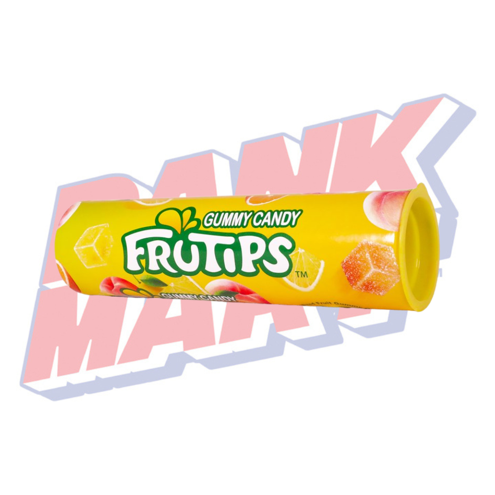Frutips Fruity Bursts Gummy Peach - 2.1oz