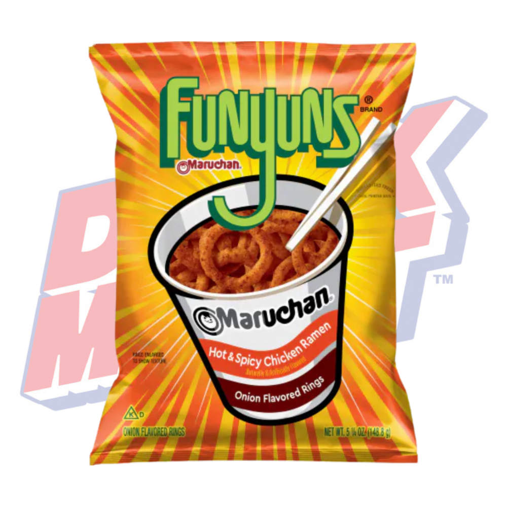 Funyuns Maruchan Spicy Chicken Onion Rings - 5.25oz