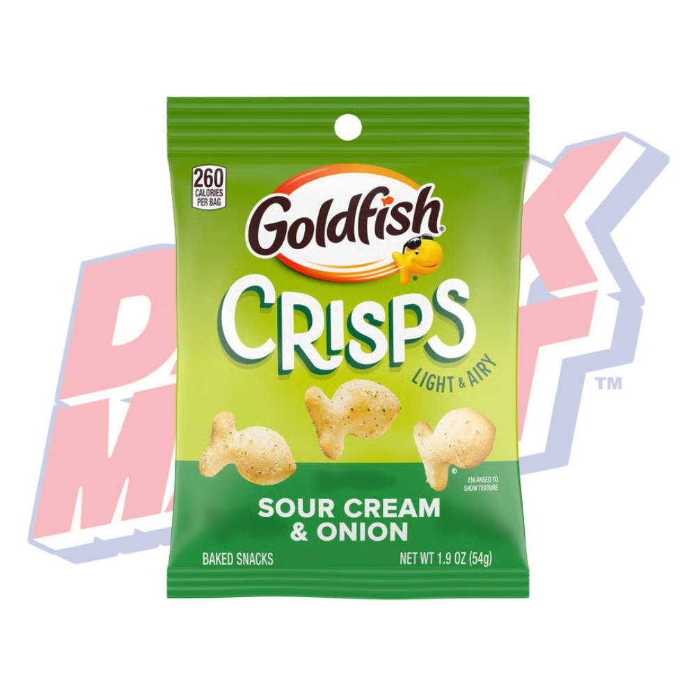 Goldfish Crisps Sour Cream & Onion - 1.9oz