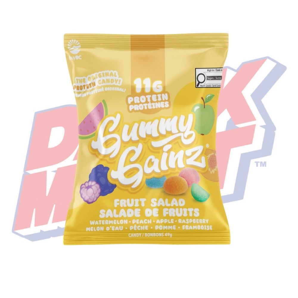 Gummy Gainz Fruit Salad - 49g