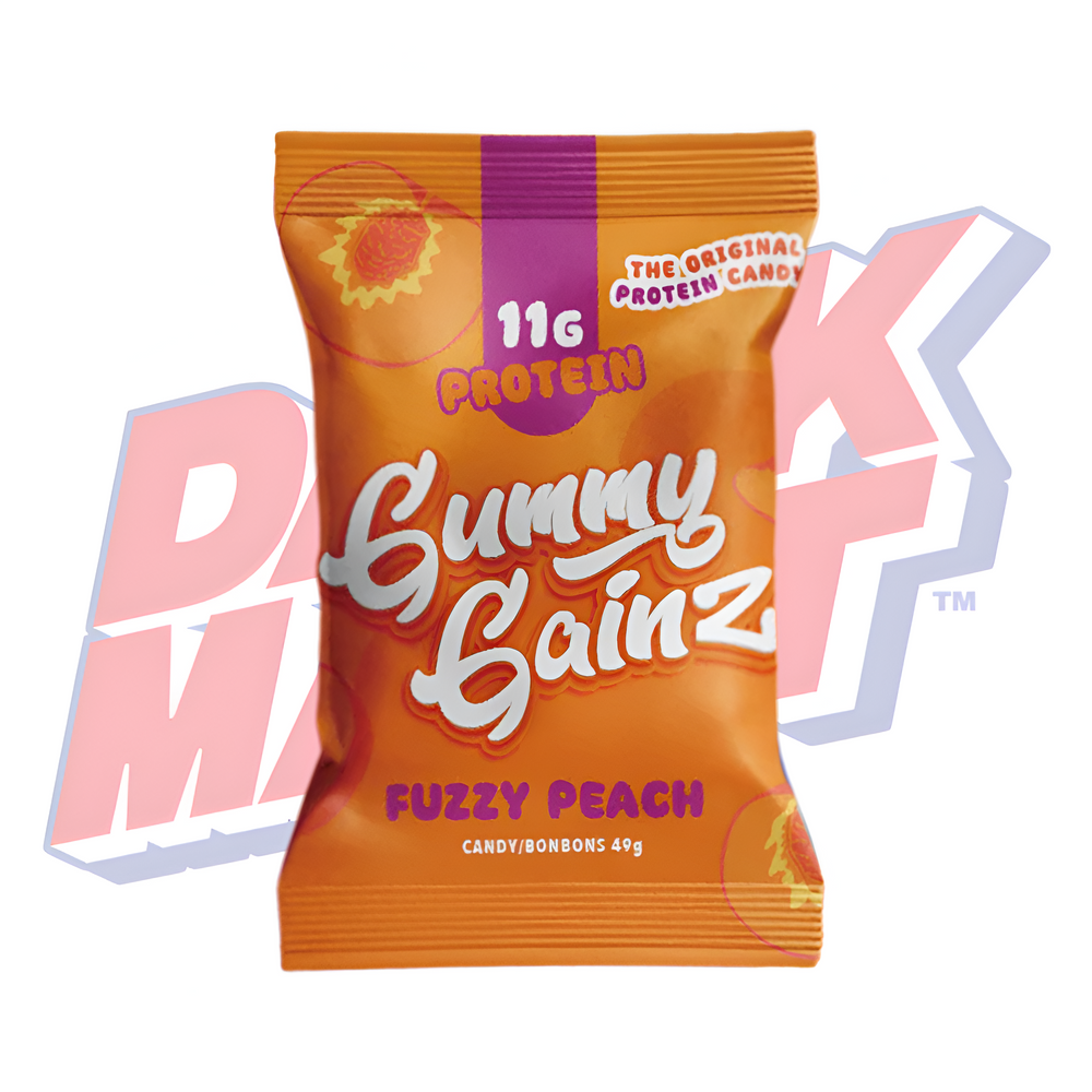 Gummy Gainz Sour Peach - 49g