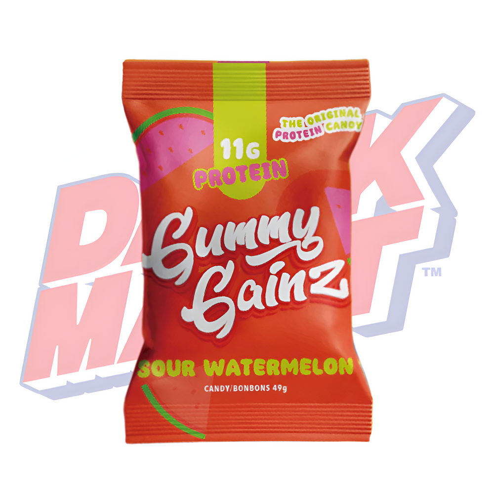 Gummy Gainz Sour Watermelon - 49g