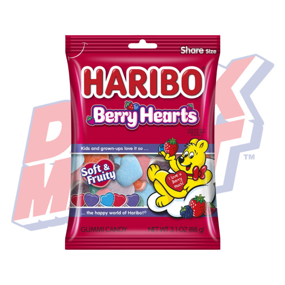 Haribo Berry Hearts - 88g