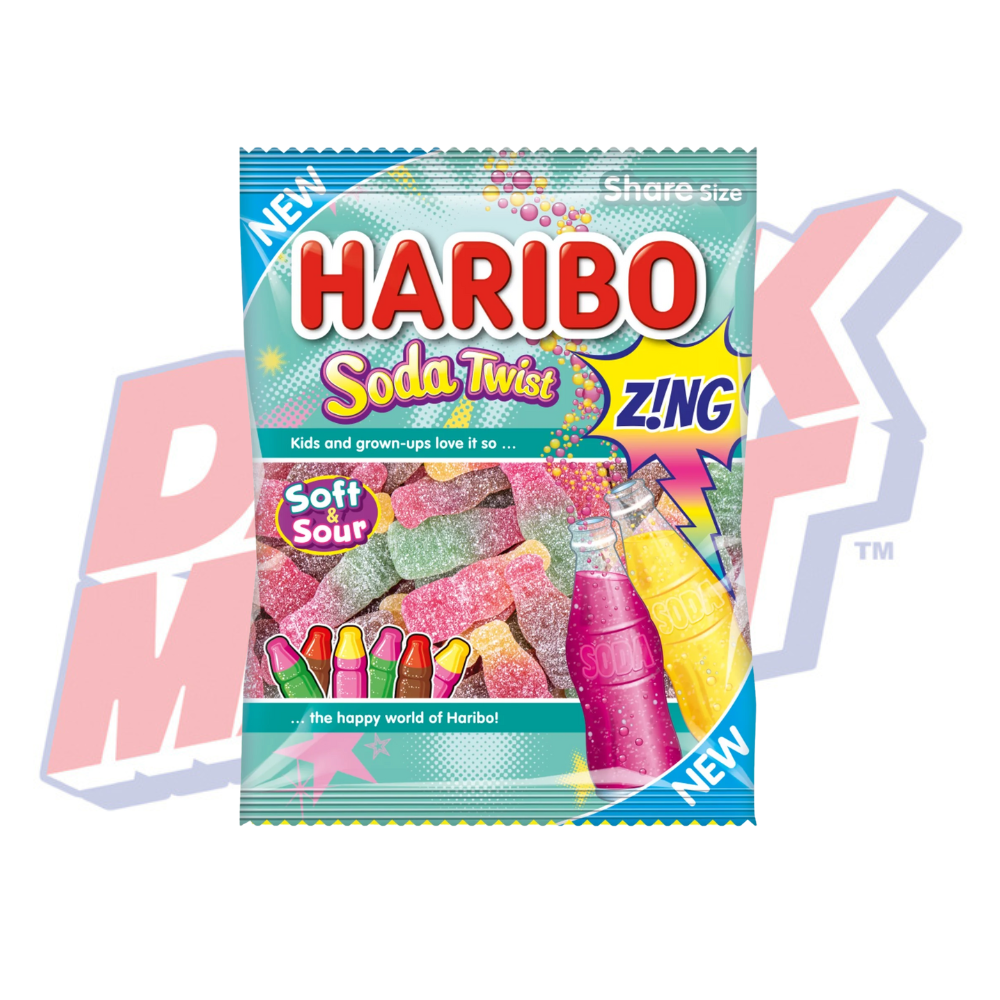 Haribo Soda Twist Zing (UK) - 140g