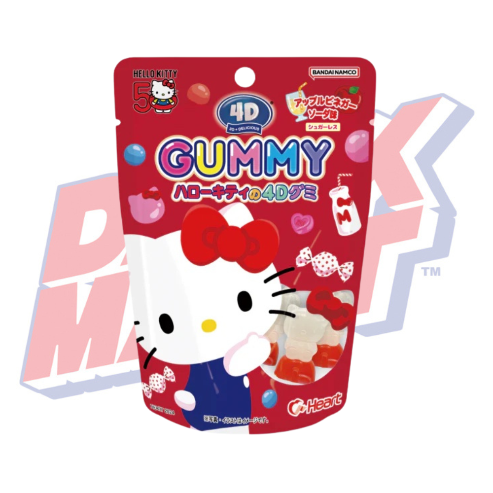 Helo Kitty 4D Gummies (Japan) - 60g