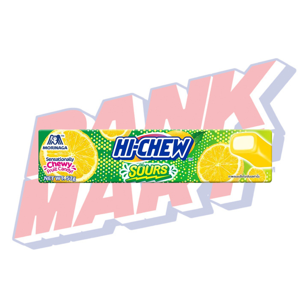 Hi Chew Sours Lemon (Thailand) - 57g