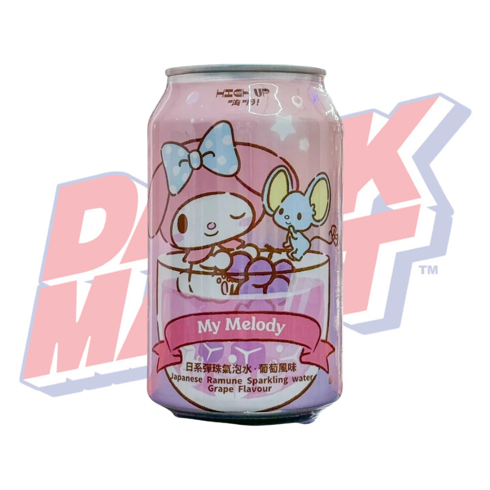 High Up My Melody Grape Ramune Sparkling Water (Taïwan) - 330ml