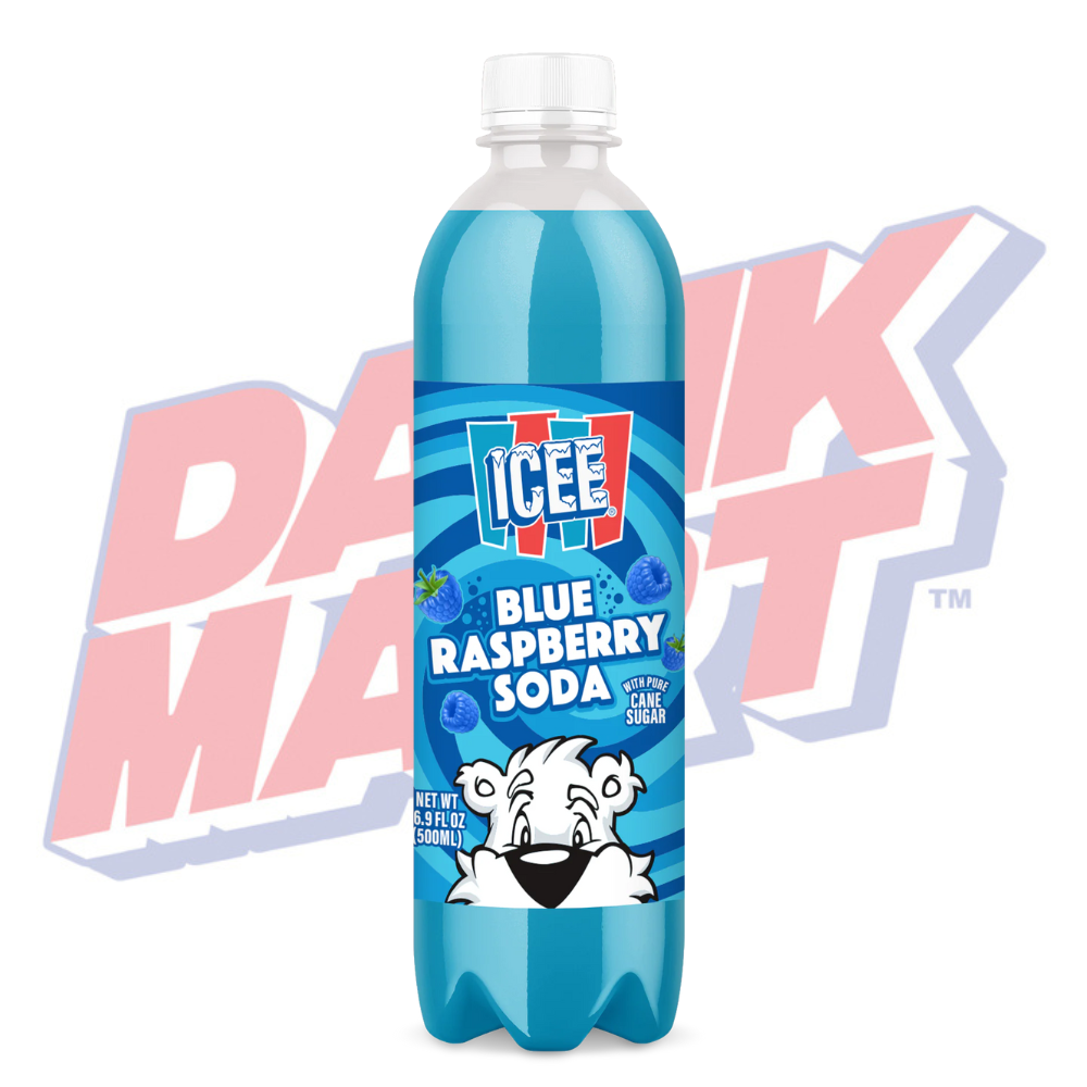 Blue Raspberry Icee Dragon Azdventures ICEE Blue Raspberry Soda (UK) - 500ml – DANK MART