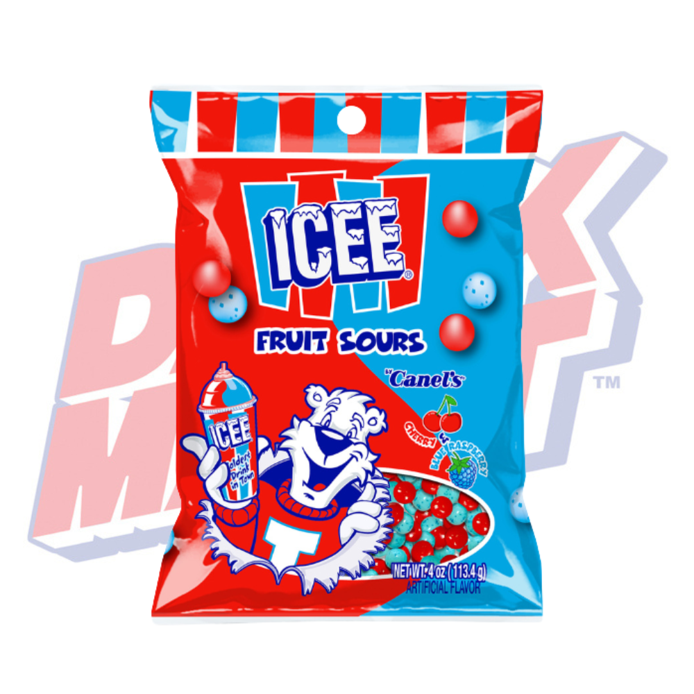ICEE Cherry Blueberry Fruit Sours - 4oz