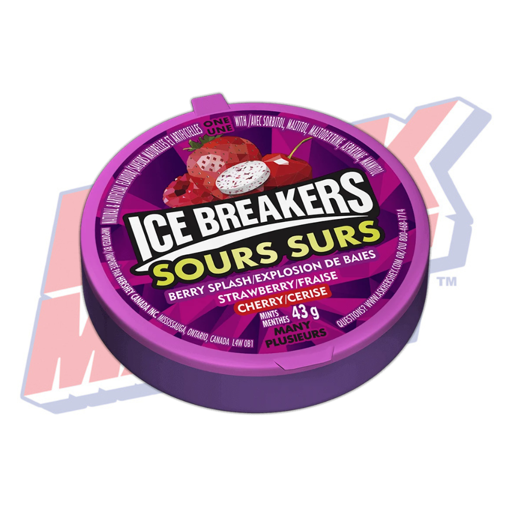 Ice Breakers Sours Berry Splash - 43g