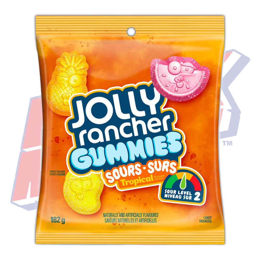 Jolly Rancher Gummies Sour Tropical - 182g
