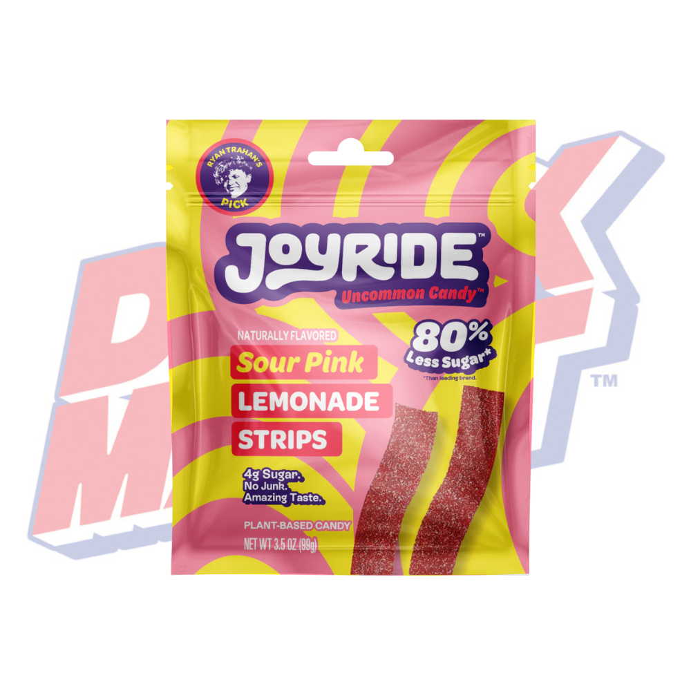 Joyride Sour Pink Lemonade Strips - 3.5 Oz