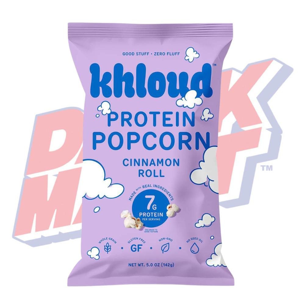 Khloud Cinnamon Roll Protein Popcorn - 5oz