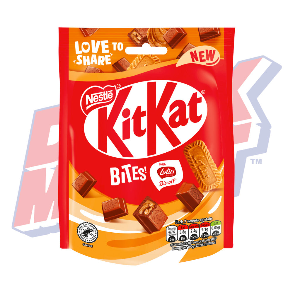 Kit Kat Bites with Lotus Biscoff (UK) - 90g
