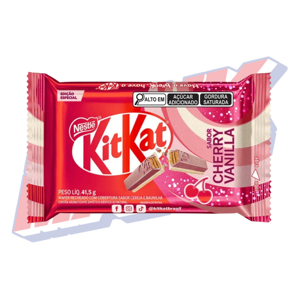 Kit Kat Cherry Vanilla (Brazil) - 41.5g