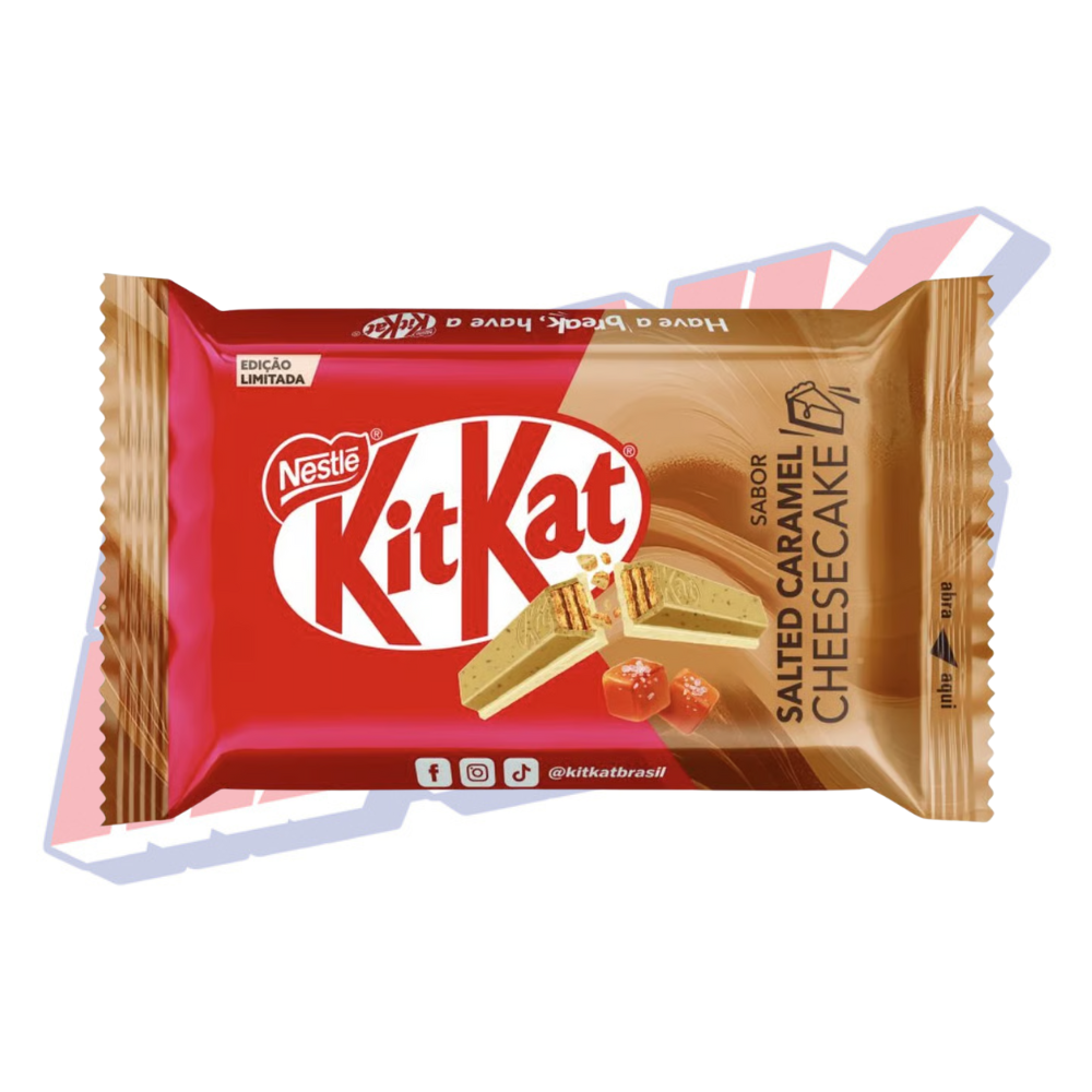 Kit Kat Salted Caramel Cheescake (Brazil) - 41.5g